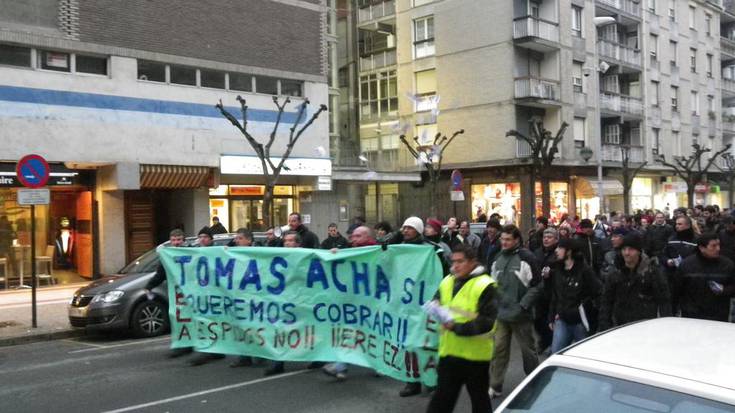 Urtebeteko kartzela zigorra ELAko 2 kiderentzat Tomas Acha enpresako gatazkaren harira