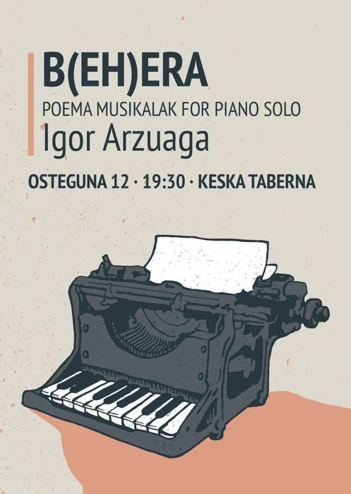 B(EH)ERA: Poema musikalak for piano solo