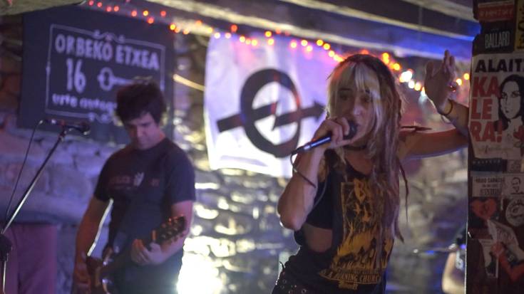 Punk beteranoak protagonista atzo Orbeko Etxean