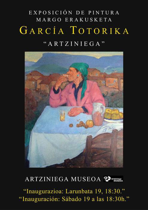 García Totorikaren margo erakusketa