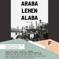 "Araba lehen alaba" dokumentalaren aurkezpena