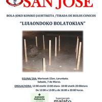 San Jose, bola-konikoen jaurtiketa
