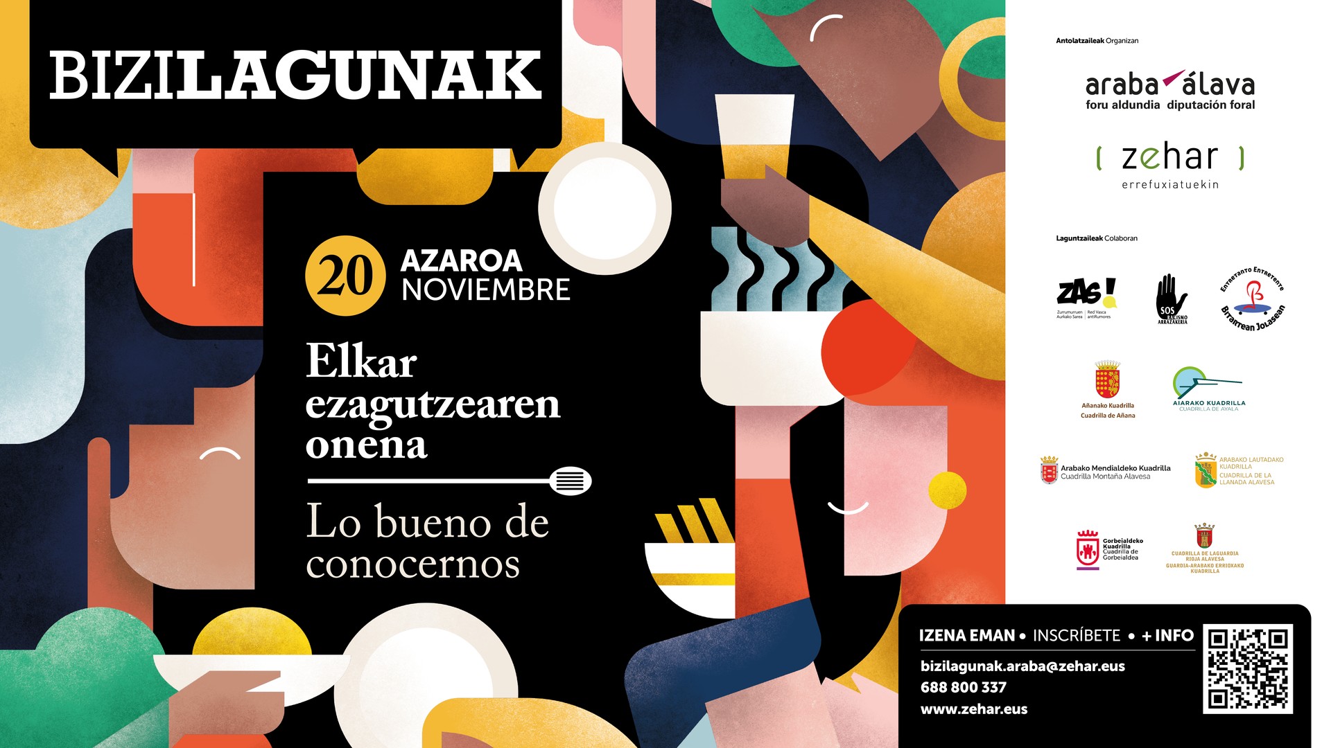 Amurriok kulturarteko bizilagunak bazkarietan parte hartuko du aurten ere