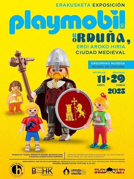 Playmobil erakusketaren inaugurazioa