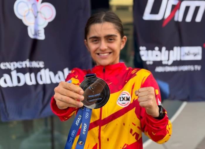 Munduko Txapelketako zilarrezko dominarekin amaitu du Izaro Blancok 2025a