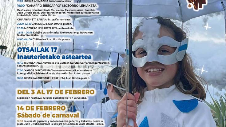 Amurrio 2026ko Inauterietarako prestatzen ari da